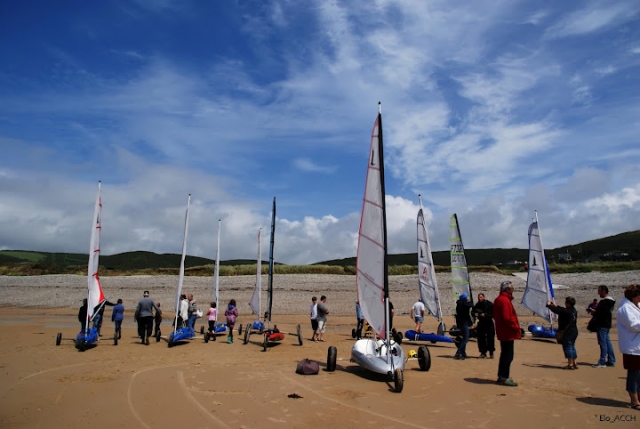 Char a voile en club